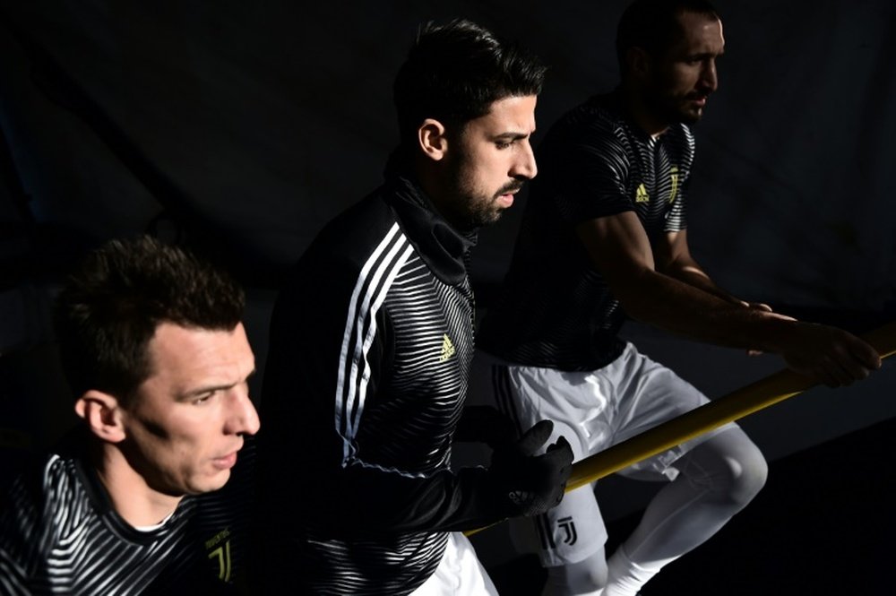 Sami Khedira será una de las bajas de la Juventus. AFP