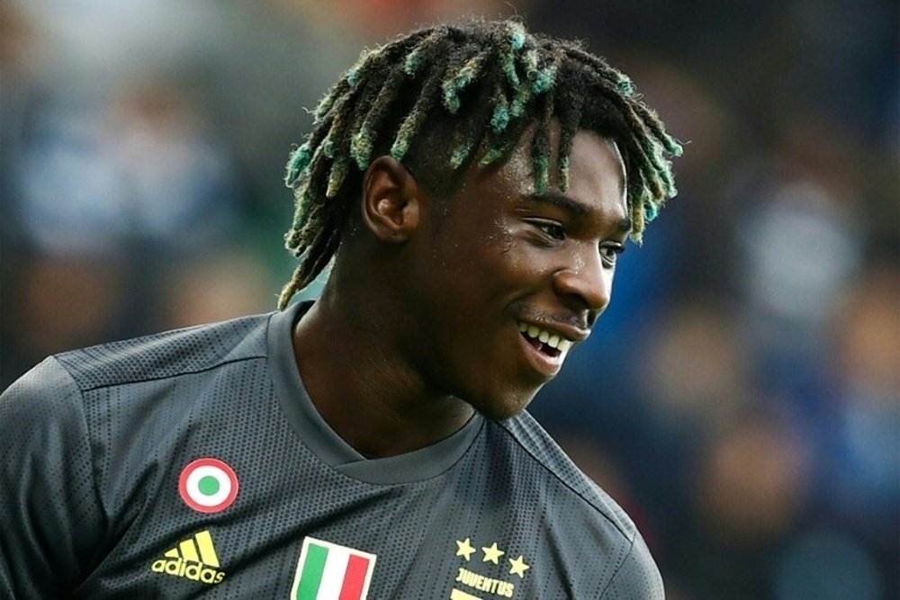 Kean could be set for a big pay rise at Juve. AFP