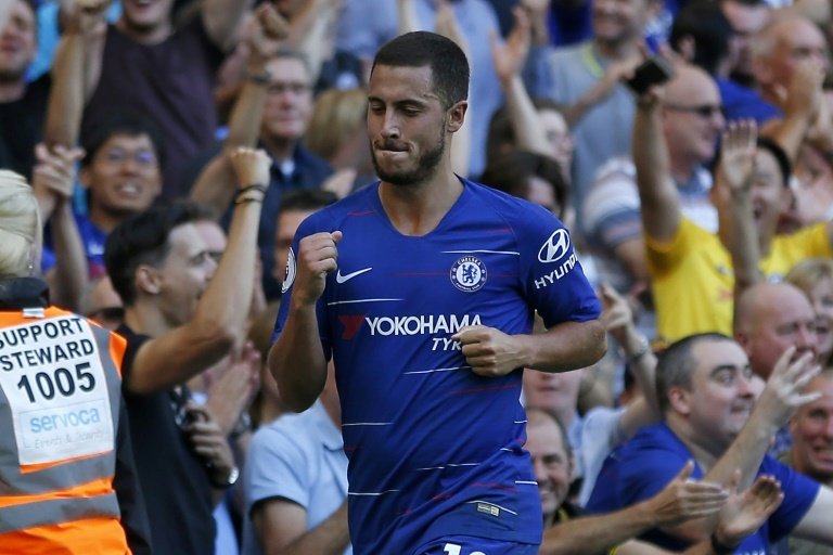 Robertson believes Hazard is one of the top five players in the world. AFP