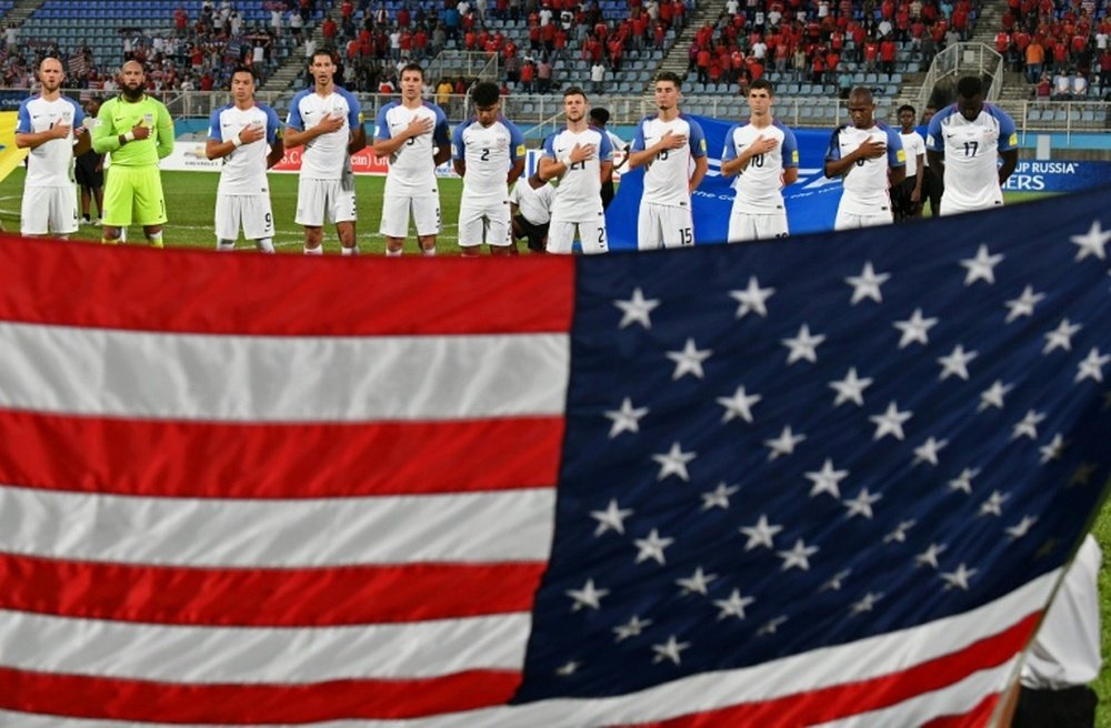 Os Estados Unidos não jogarão o Mundial'2018. AFP