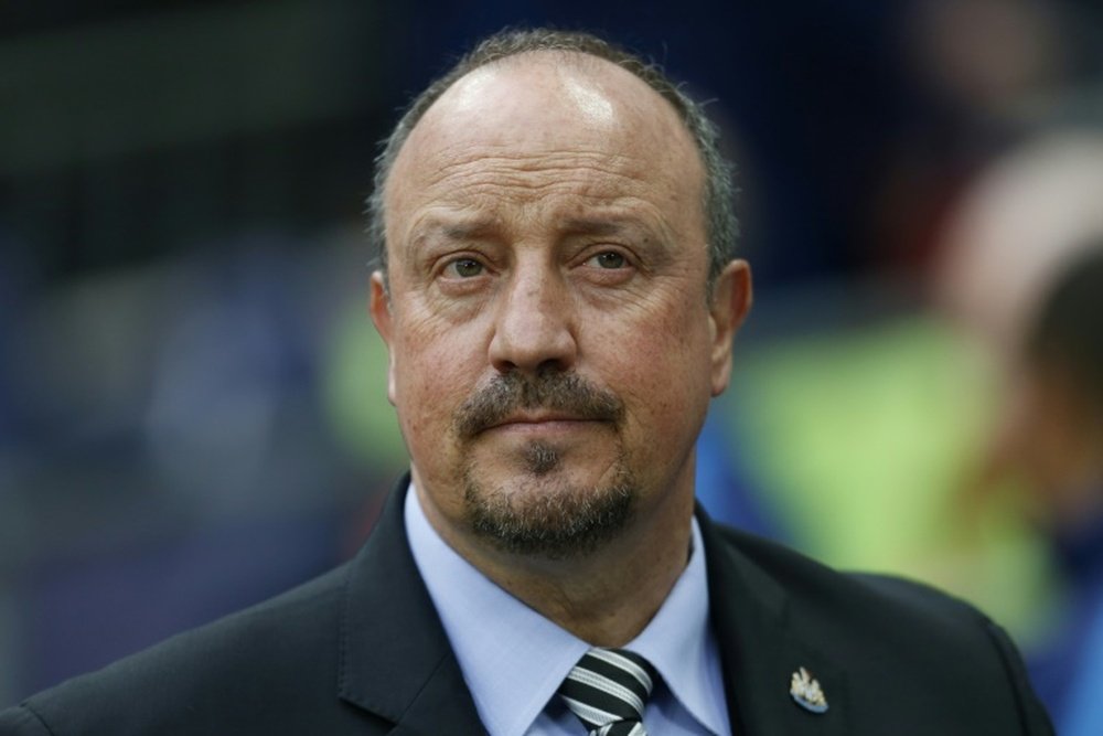 Benitez has been very frustrated at the club recently. AFP