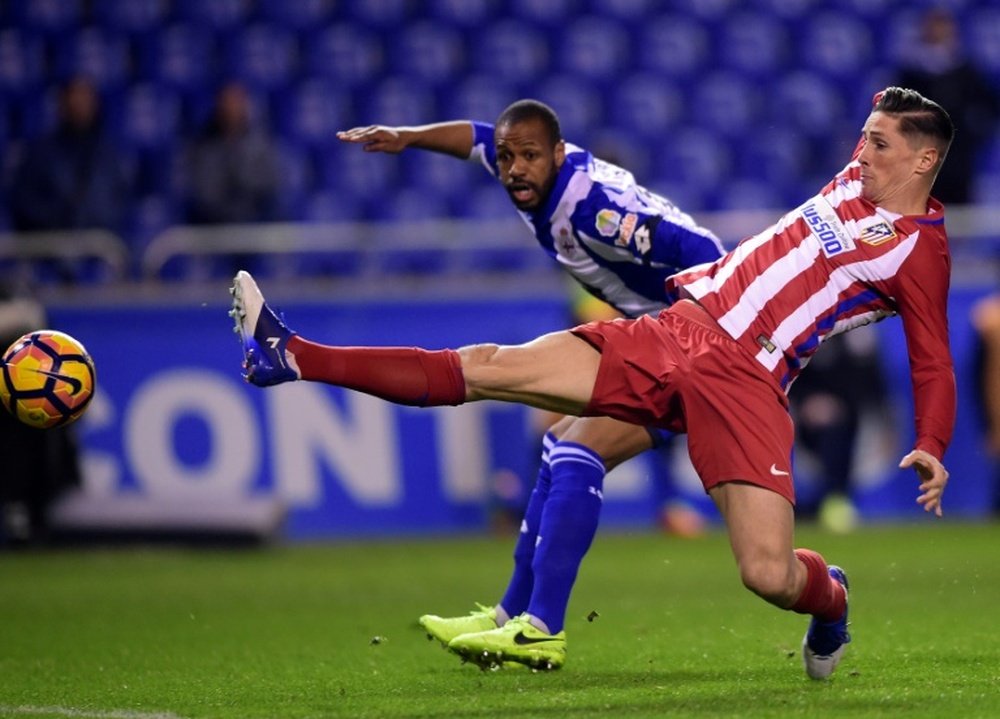 Torres tiene claro que quiere seguir en el Atlético el mayor tiempo posible. AFP