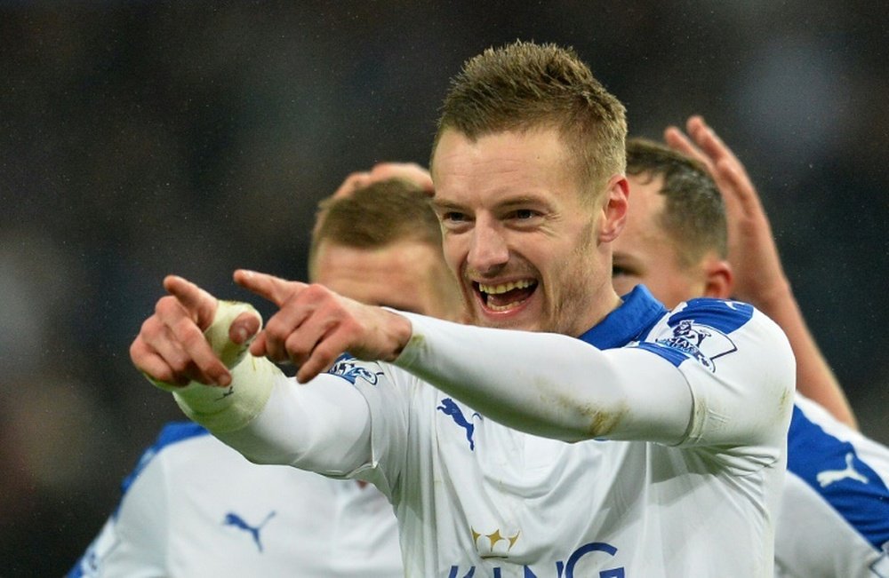 Jamie Vardy has scored some top goals for Leicester City in the Premier League this season
