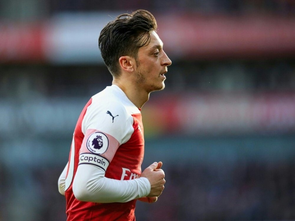 Ozil could move to Inter in Jnauary. AFP