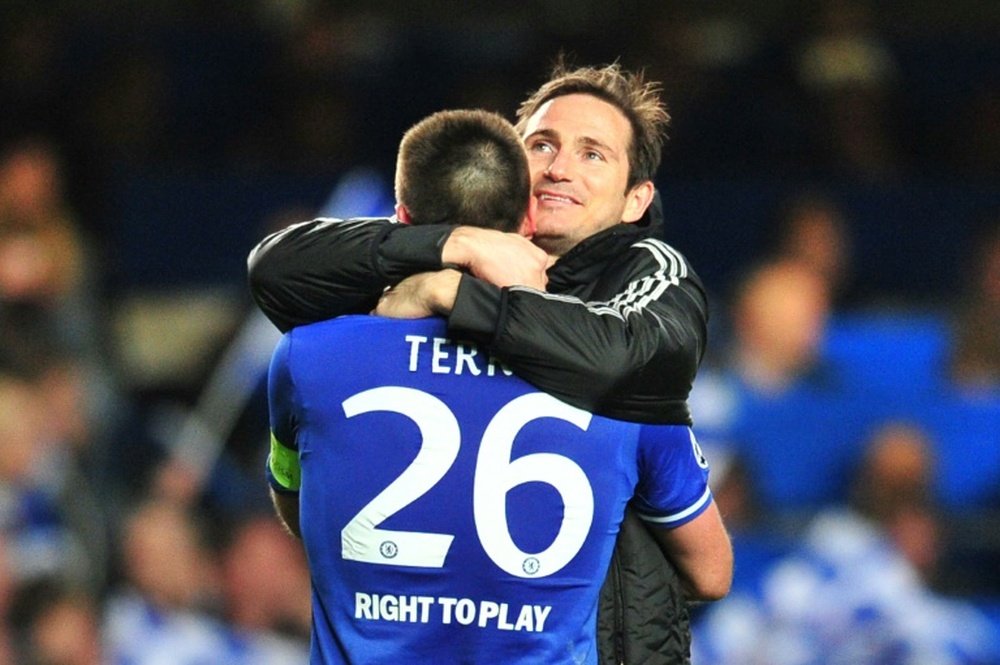 La dupla Lampard-Terry nunca fue una opción viable. AFP/Archivo