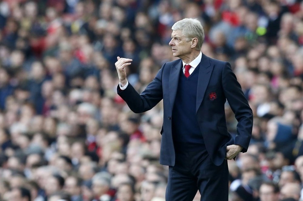 Arsene Wengers Arsenal are chasing a top-four finish in the Premier League