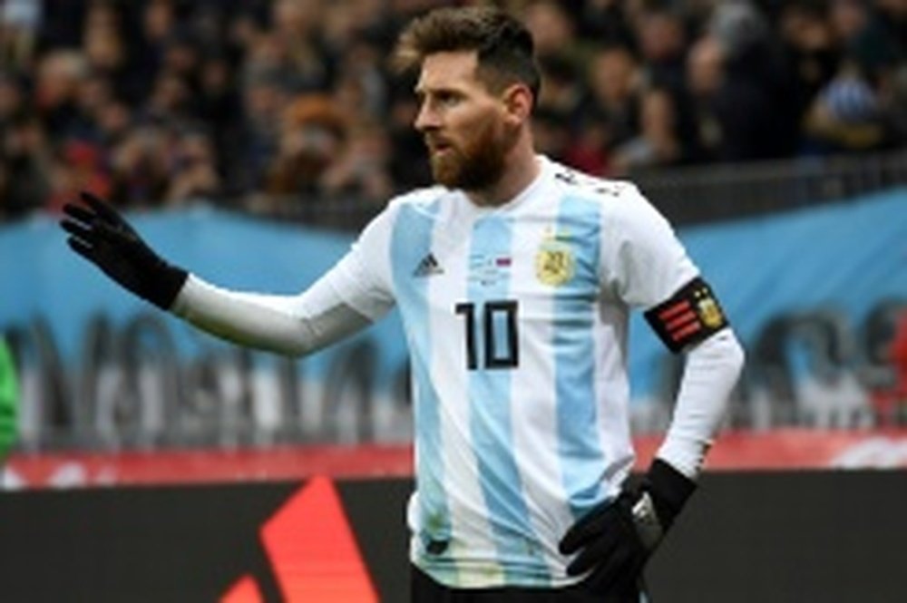Messi: I'll have to disappear. AFP