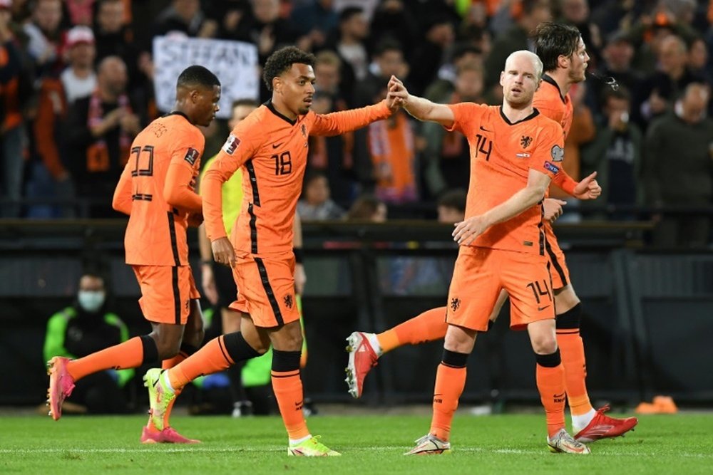 Les Pays-Bas jouent gros face à la Norvège. AFP