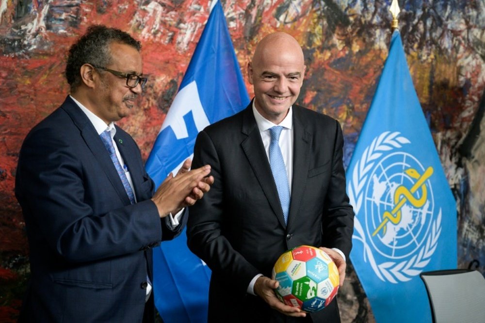 La CONMEBOL pidió ayuda a la FIFA. AFP