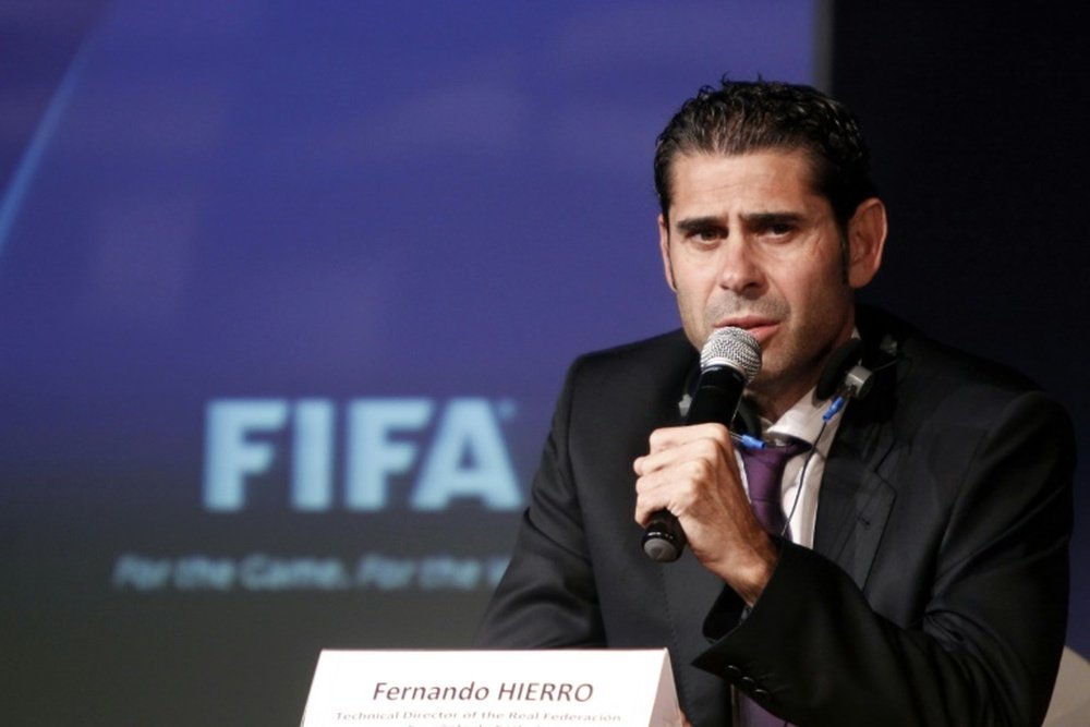 Hierro est le nouveau sélectionneur de l'équipe d'Espagne. AFP