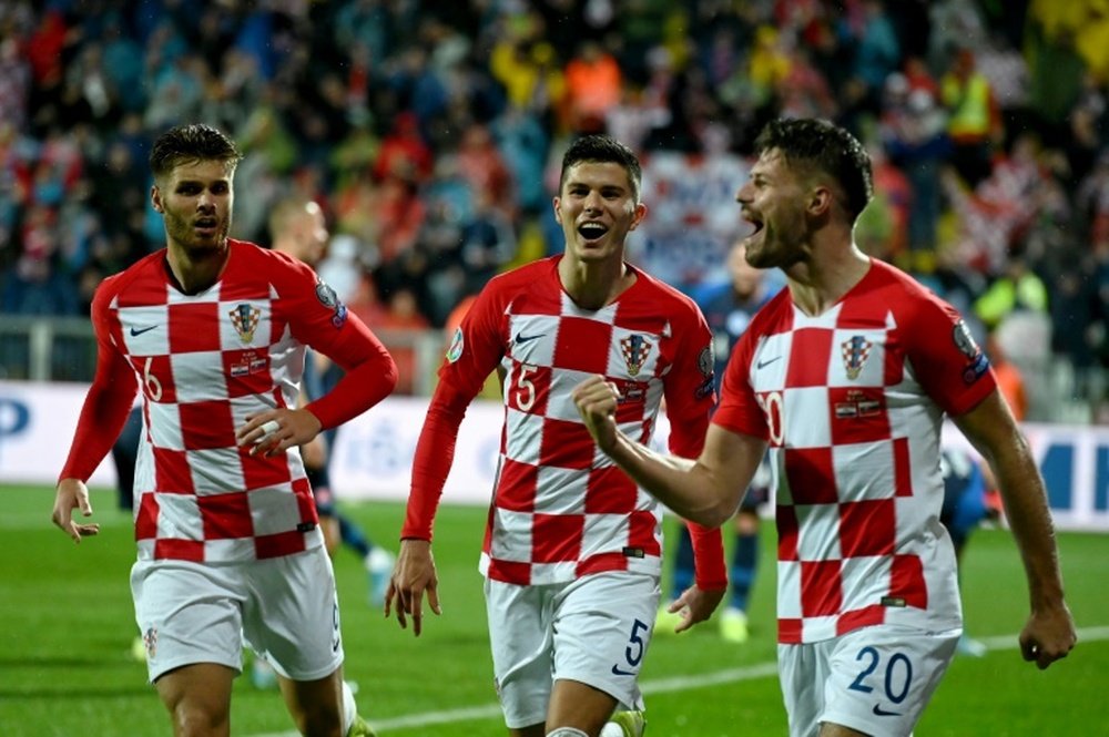 Croacia, a la Eurocopa bajo el mando de Modric. AFP