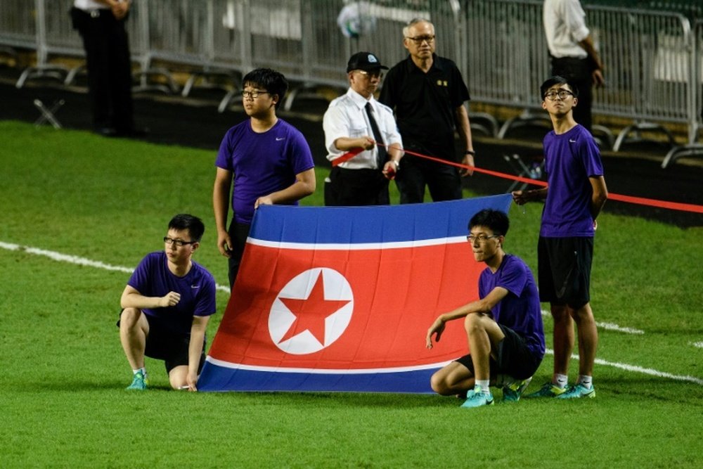 La Corée du Nord disputera ses deux matches de qualification face à la Malaisie en Thaïlande. AFP