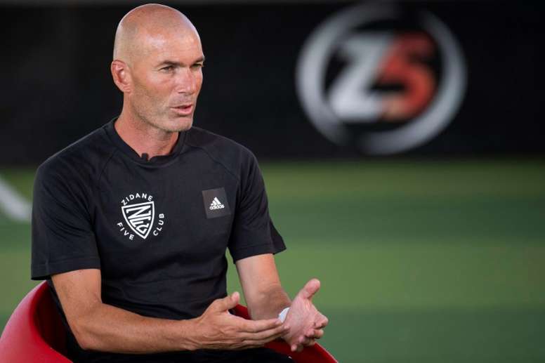 Zidane, en una entrevista