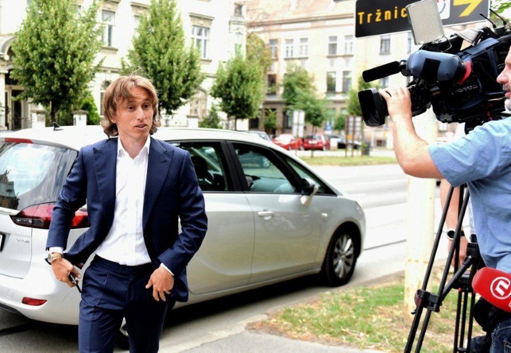 L'avenir de Modric reste flou. AFP