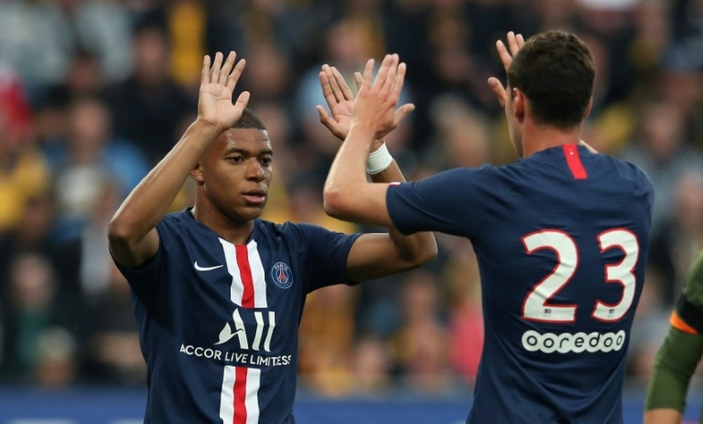 Les compos probables du match amical entre le PSG et l'Inter. AFP