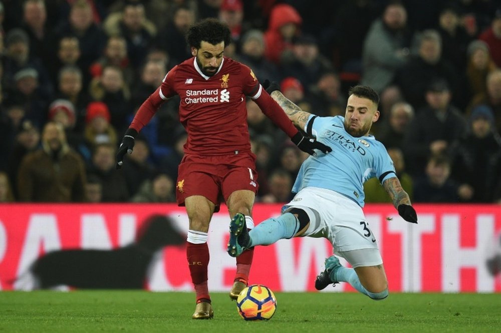 Liverpool's Egyptian midfielder Mohamed Salah scord four goals this weekend