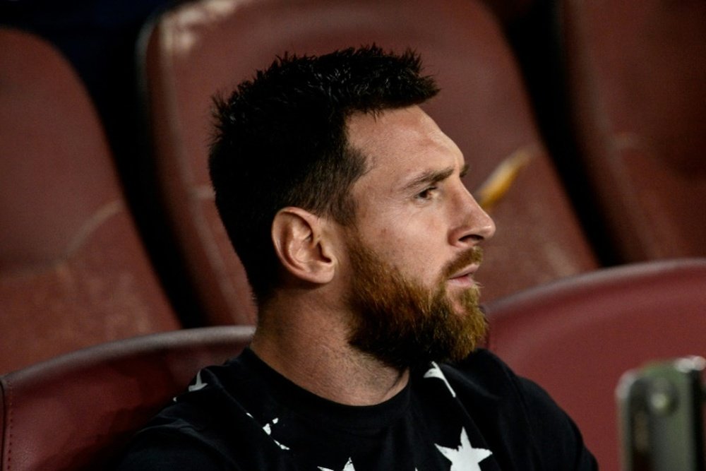 Beckham et Miami ne lorgnent pas sur Messi. AFP
