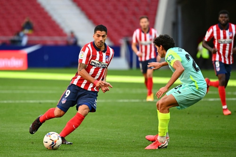 Suárez falou após sua espetacular estreia no Atlético de Madrid. AFP