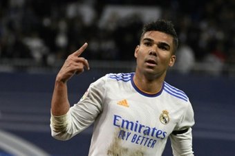 Chelsea are tracking Casemiro. AFP