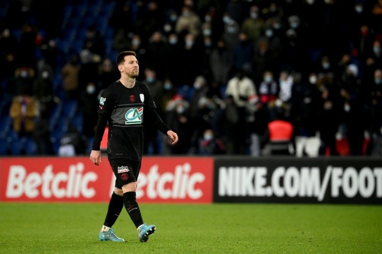 Messi cresce na hora certa: a 7 dias do duelo contra o Real Madrid. AFP