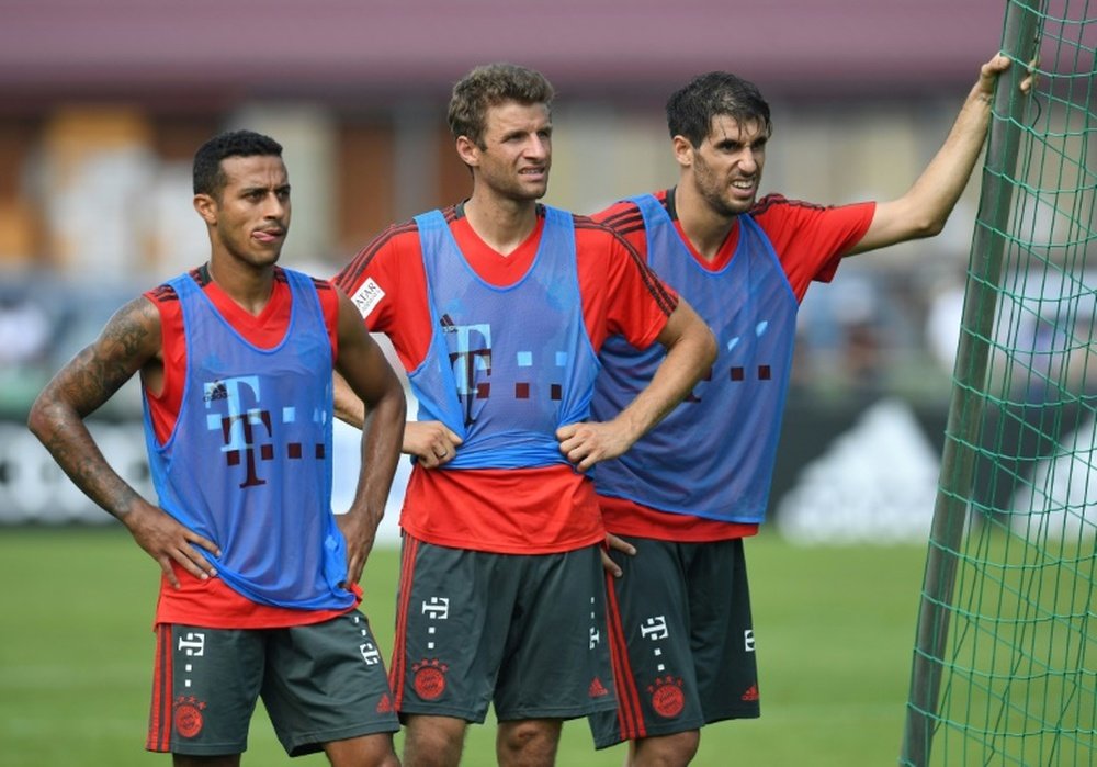 El Bayern, molesto con la actitud de los equipos de la Premier. AFP