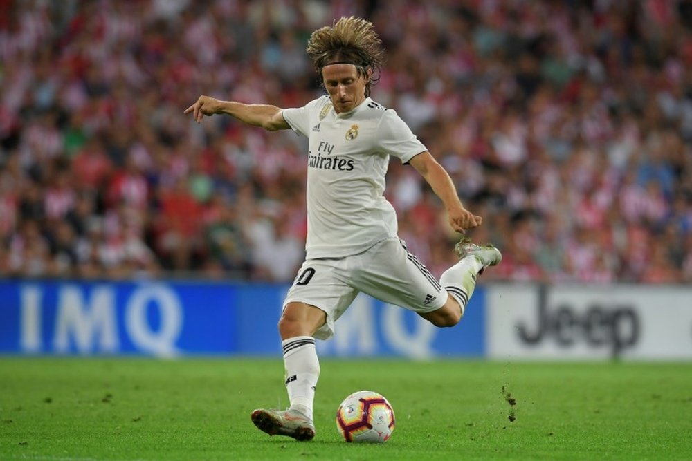 Real Madrid, Luka Modric. AFP