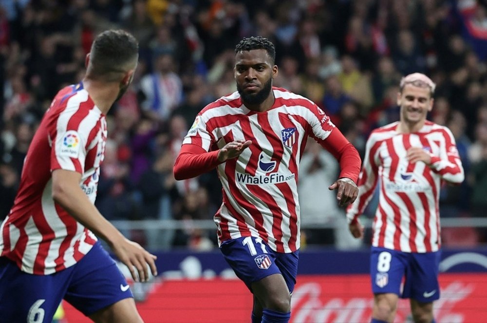 Atletico would offer OM Lemar in exchange for right-back Clauss. AFP