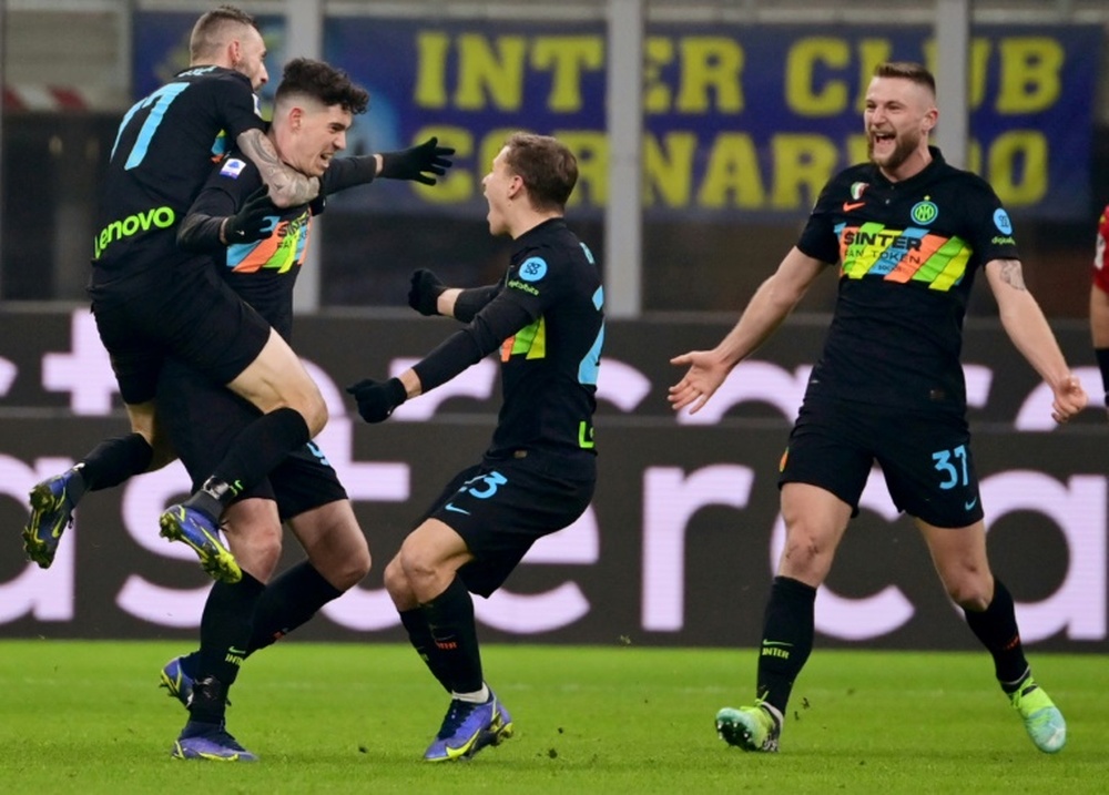 Ultim'ora del calcio italiano in data 11 gennaio 2022. AFP
