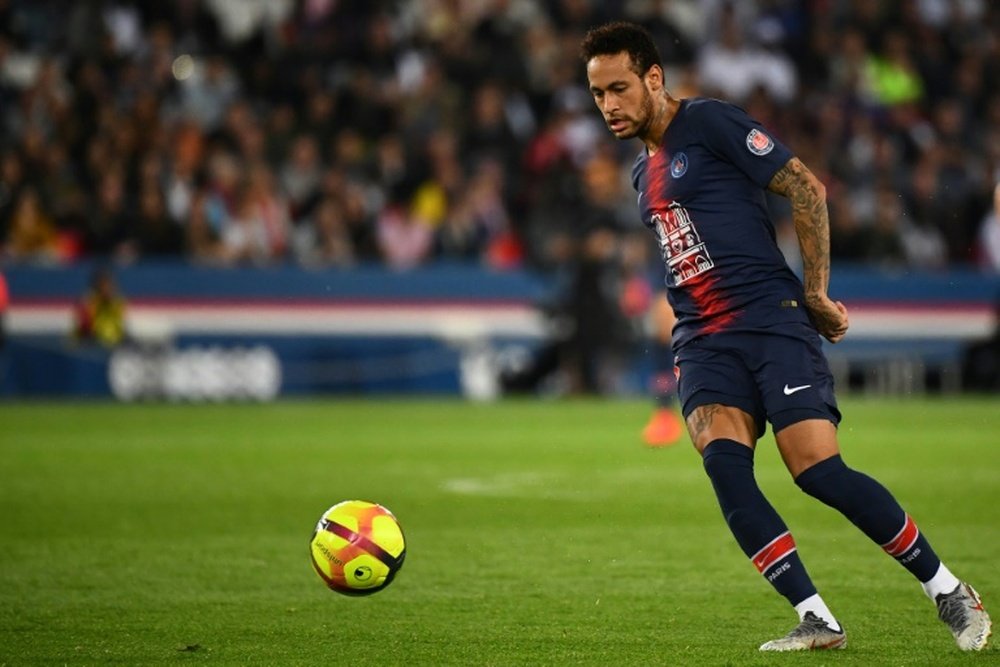 Neymar talked about his departure from Barça to PSG. AFP