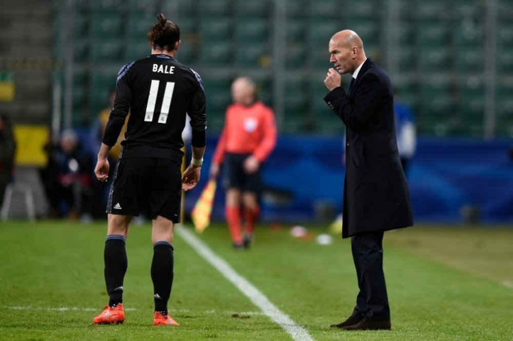 Zidane apostó por Bale y se equivocó. AFP/Archivo