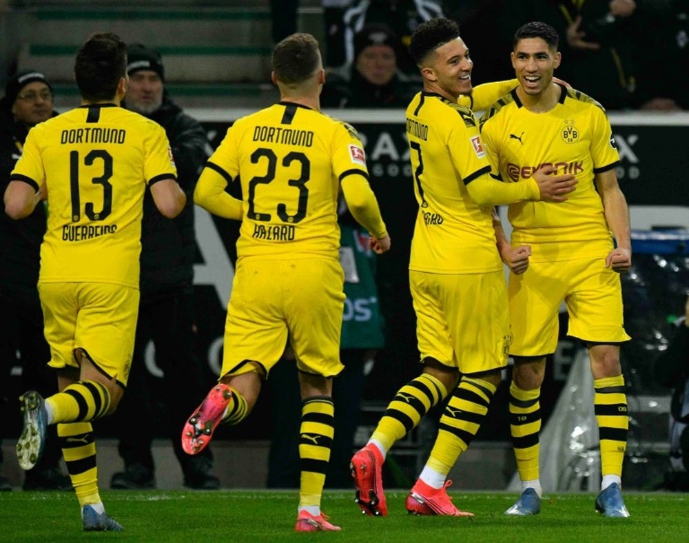 Achraf Hakimi nel mirino dell'Inter. AFP