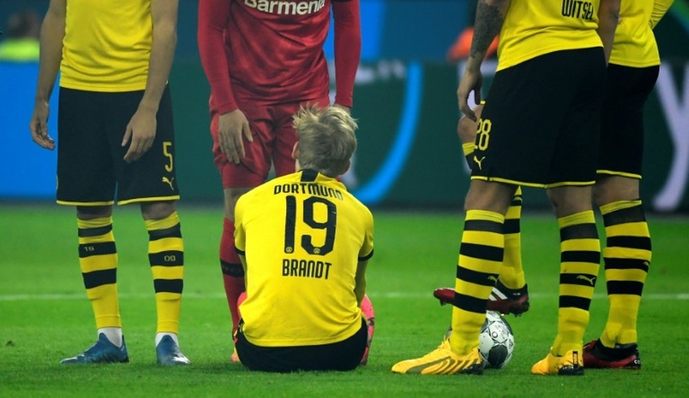 Brandt desfalca o Borussia Dortmund. AFP