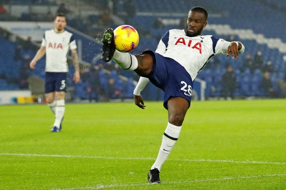 Ndombele has once again been linked with Barca. AFP