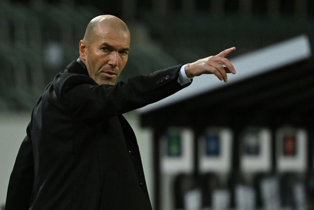 Zidane commenta il sorteggio. AFP