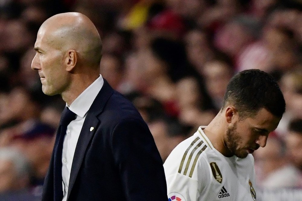 Zidane quer que Hazard esteja 100% para a Champions League. AFP
