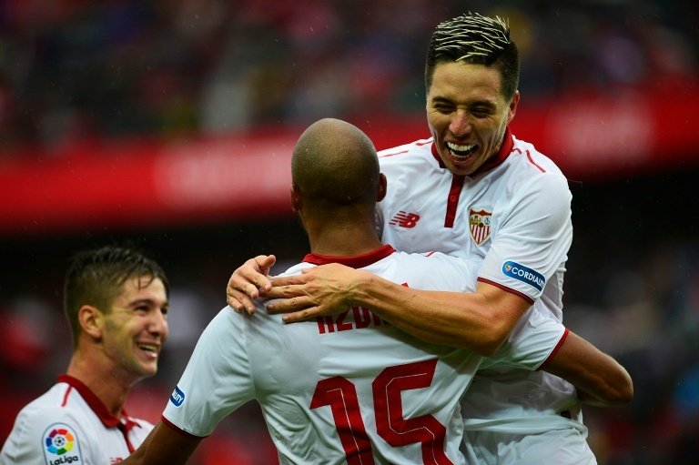 Nasri dice que ha recuperado el amor por el fútbol en Sevilla