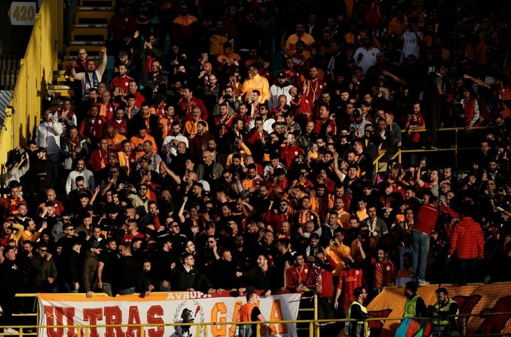 El Galatasaray le tiene mucha fe al choque. AFP