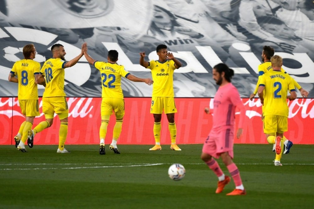 El Choco Lozano le tiene tomada la medida al Madrid. AFP