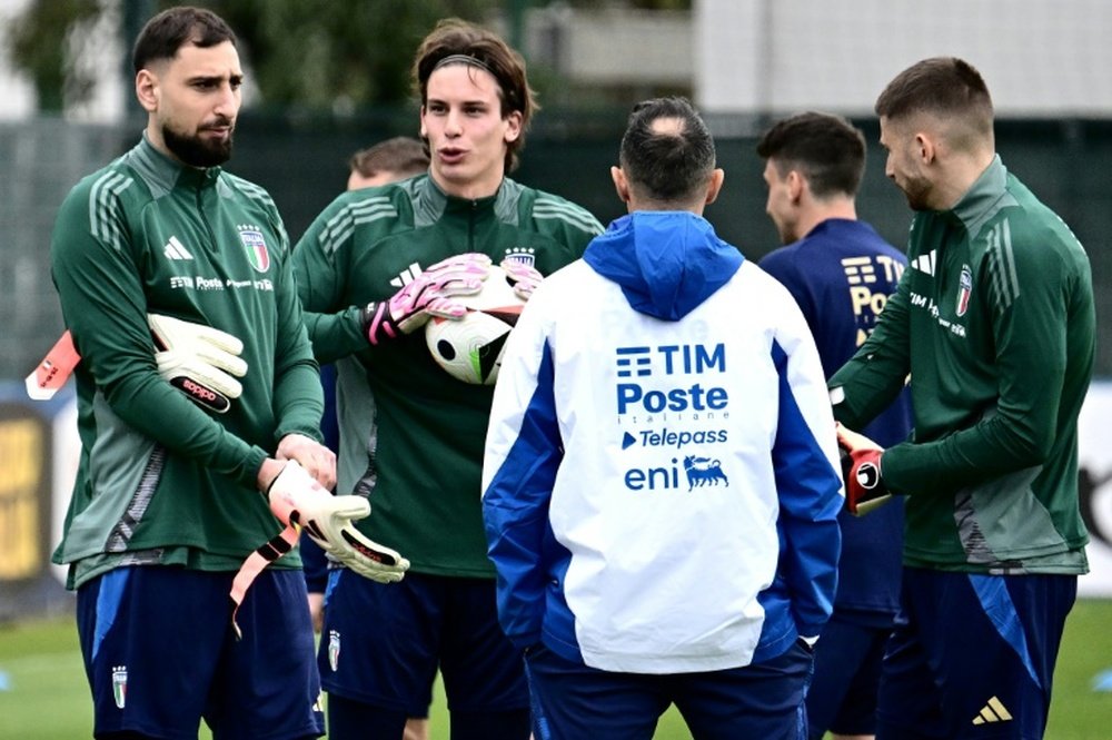 Buffon elogia Donnarumma. AFP