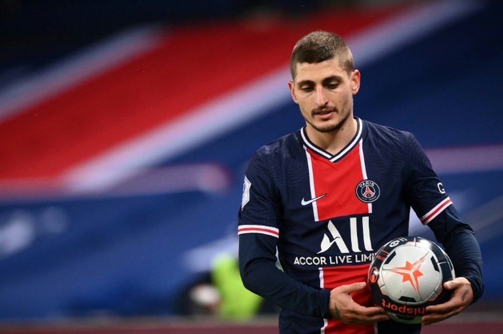 Verratti revient sur la qualification du PSG. AFP