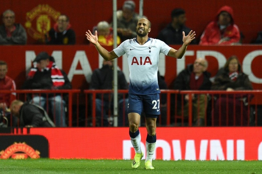 Lucas Moura has won the Premier League's Player of the Month award. AFP