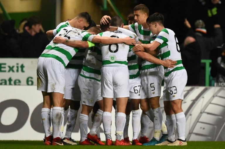 Celtic will be hoping for more domestic success. AFP
