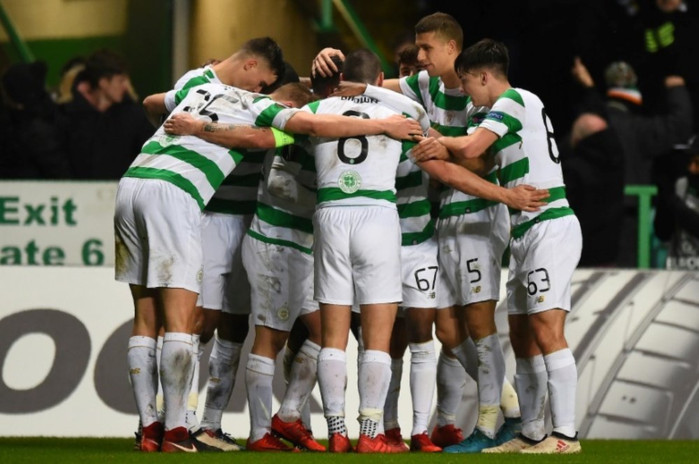 Celtic players will not be afforded a night of celebration should they win the League Cup. AFP