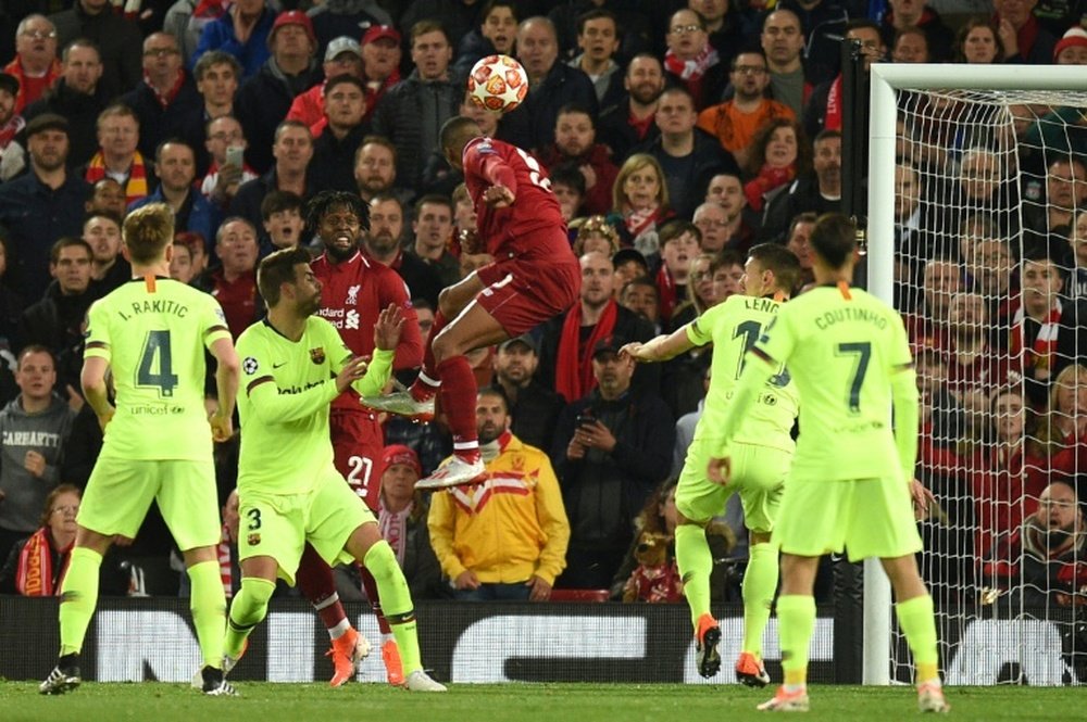 El Liverpool consumó el milagro; el Barça completó su fracaso. AFP
