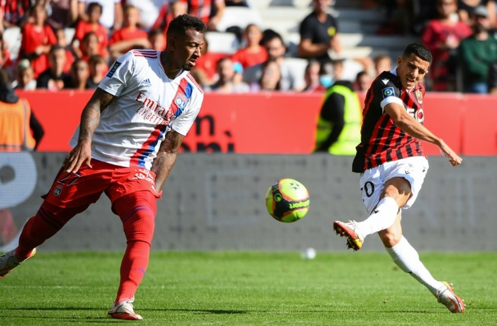 Compos probables : Lyon-Nice. AFP
