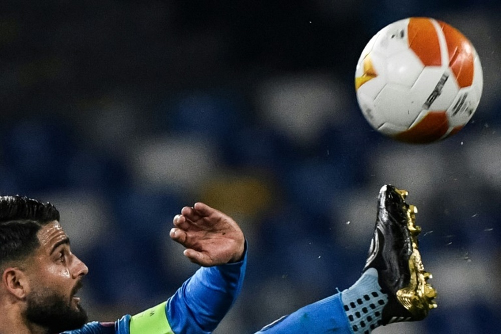 Insigne acaba contrato en el Nápoles. AFP