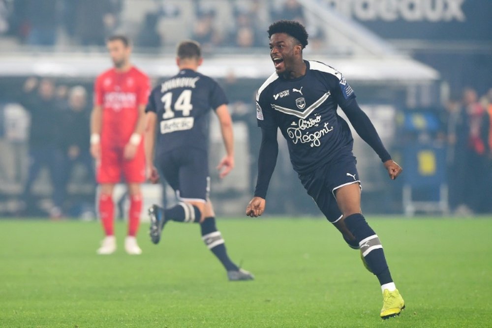 De actor forzoso y descenso a Tercera, a marcar un 'hat trick' en Ligue 1. AFP