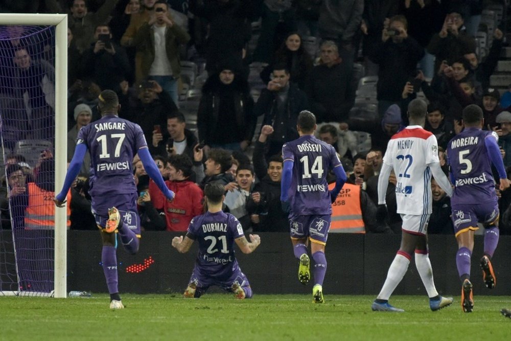 Les compos probables du match de Ligue 1 entre Toulouse et Reims. AFP