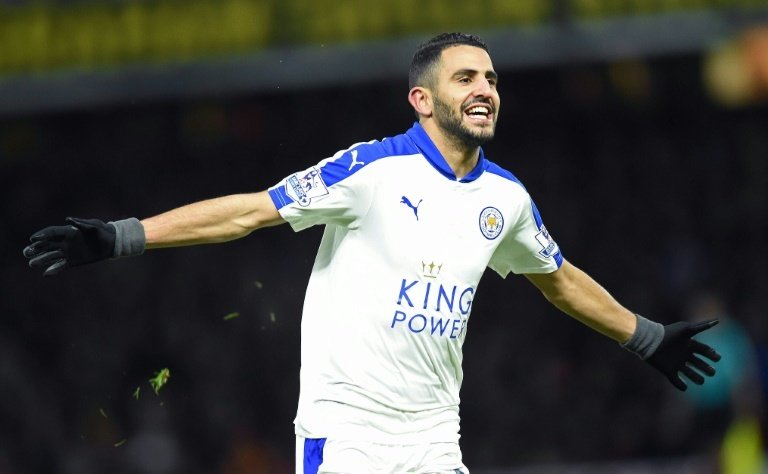 ¿Está cerca Mahrez de jugar en el Chelsea? AFP