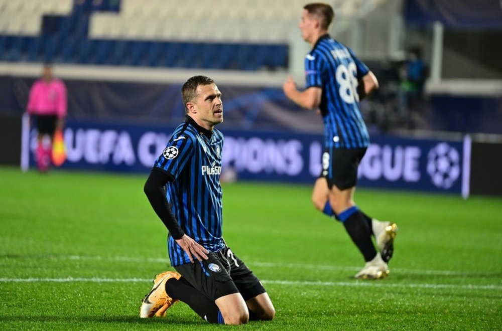 Ilicic quiere abandonar el Atalanta. AFP